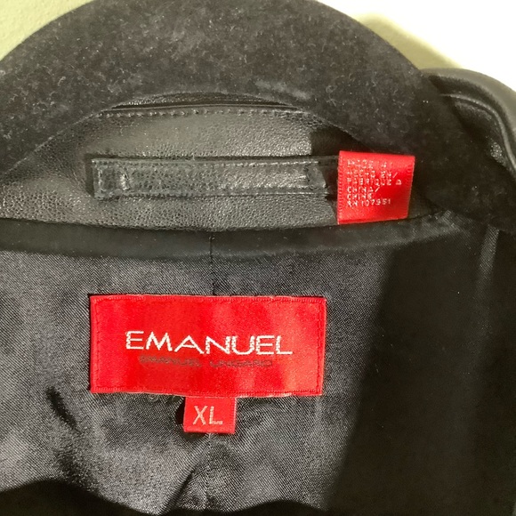 Emanuel Ungaro 100% Genuine Leather Jacket - Picture 6 of 10